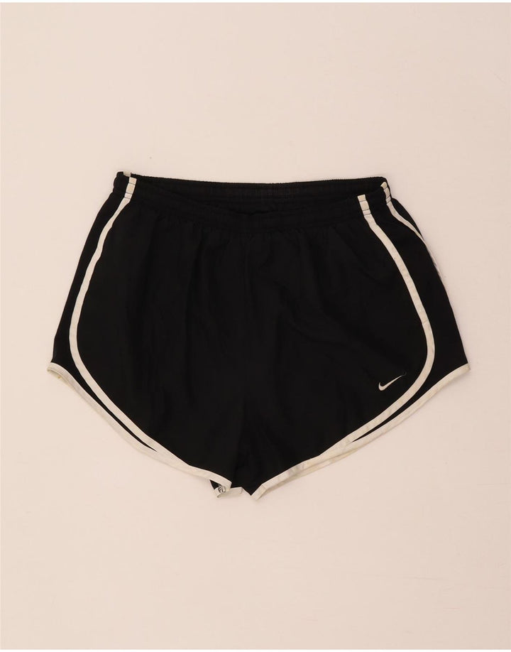 Damskie spodenki sportowe Nike Dri Fit UK 14, średni czarny poliester
