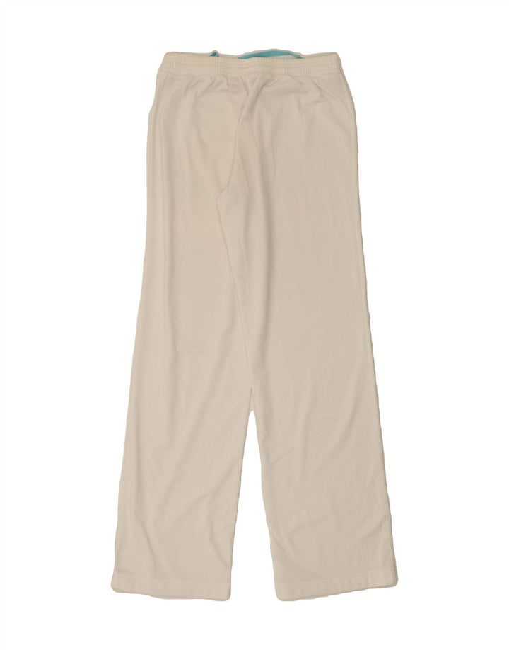 PUMA Womens Tracksuit Trousers UK 12 Medium White Polyester Vintage Puma and Second-Hand Puma from Messina Hembry 