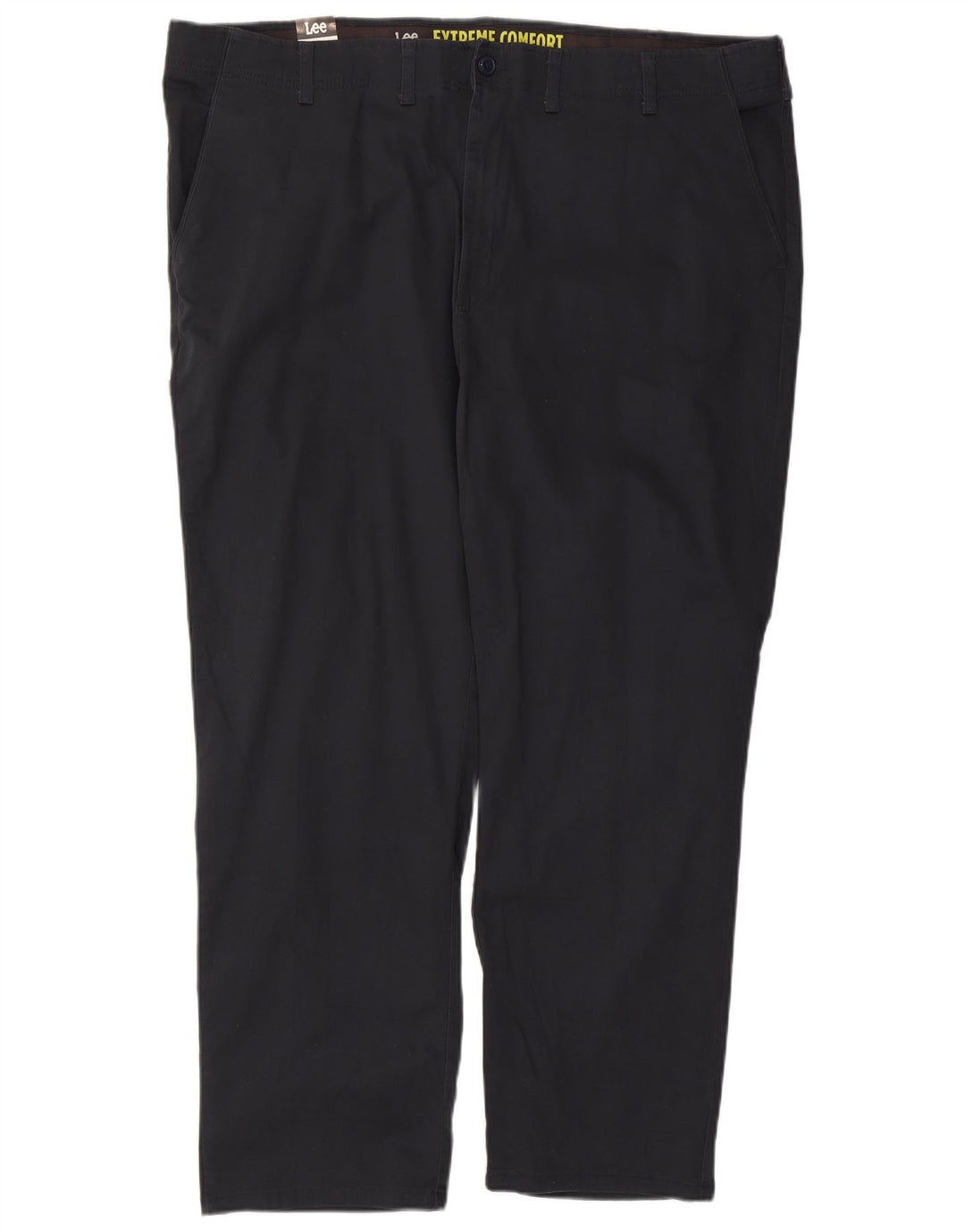 Spodnie męskie LEE Extreme Comfort Straight Chino W48 L30 Granatowa bawełna
