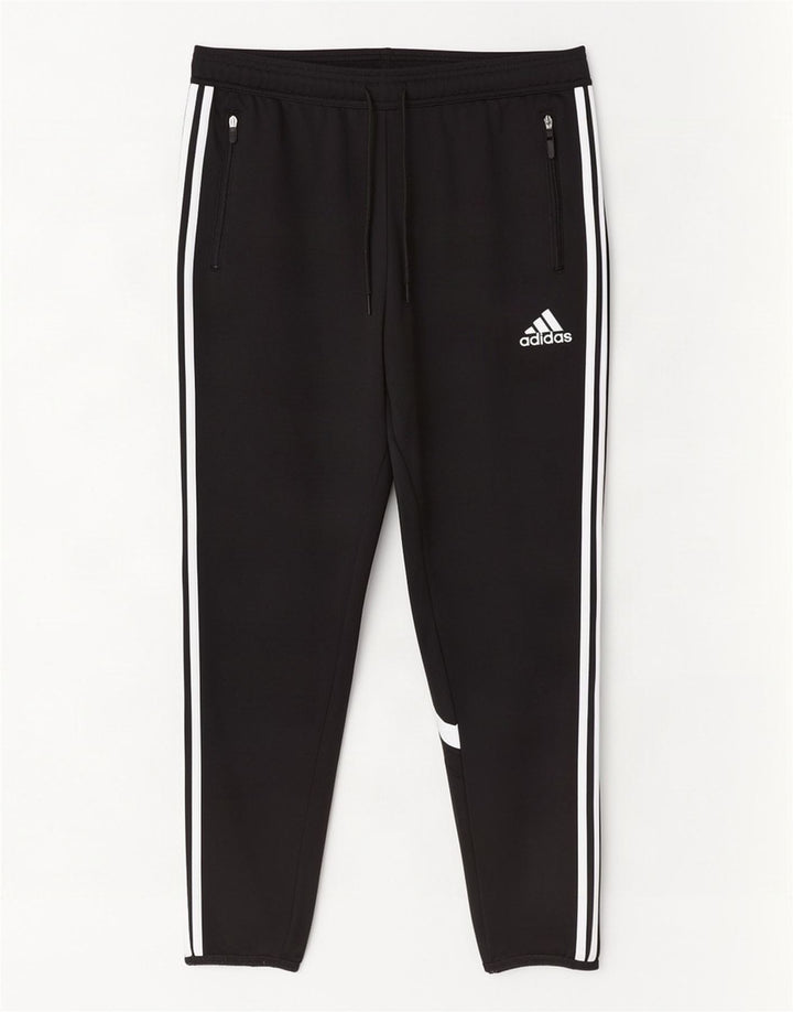 Adidas Męskie spodnie dresowe Climacool Joggers Medium Black Colourblock