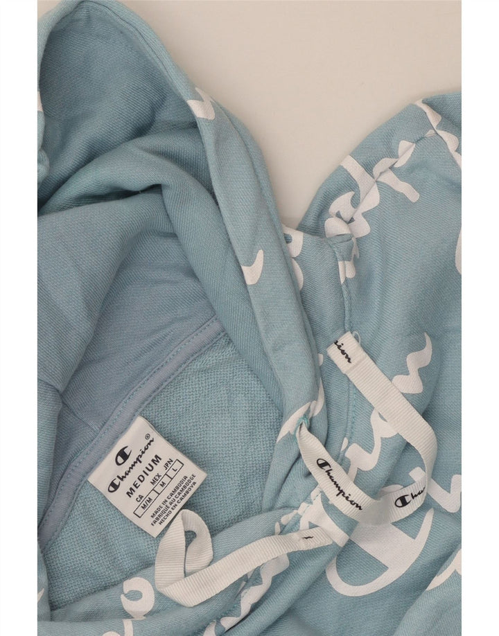 Damska bluza z kapturem CHAMPION Graphic UK 12 Medium Blue