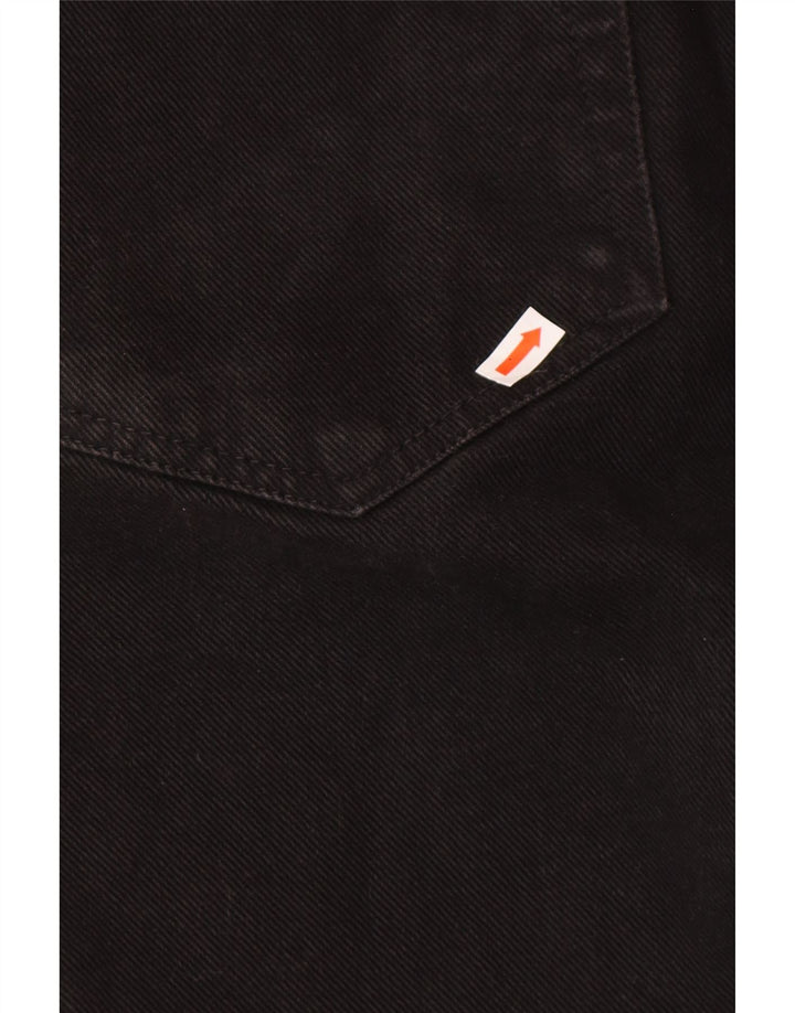 Damskie jeansy zwężane CALVIN KLEIN W36 L34, czarne, bawełniane