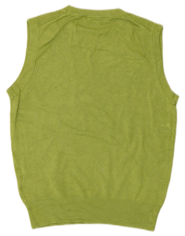 Damski podkoszulek ZARA Crop Vest UK 10 Small, zielony, wiskoza