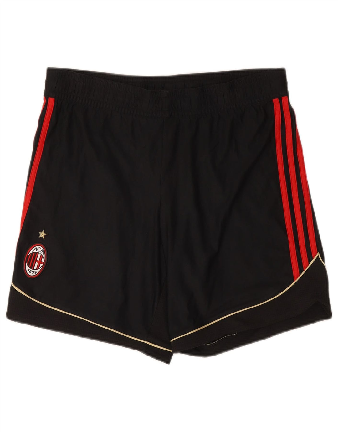 Męskie spodenki sportowe Adidas AC Milan, średni czarny poliester