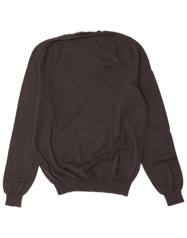 Damski sweter z okrągłym dekoltem Calvin Klein Jeans UK 14, duży, szary