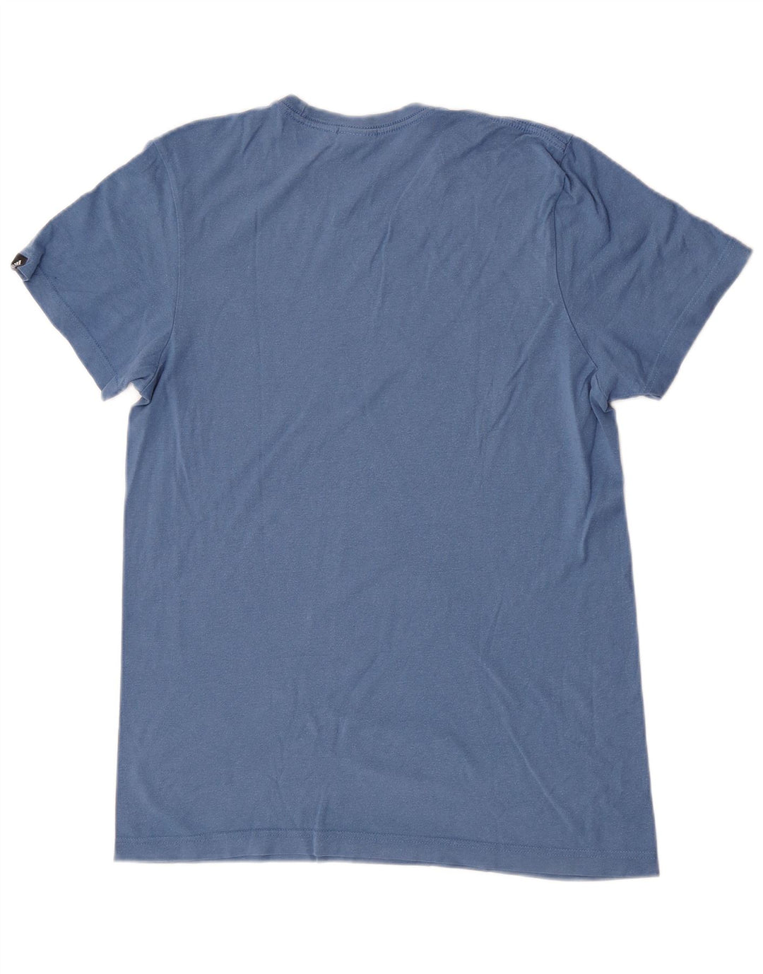 Męska koszulka z grafiką Adidas, mała, niebieska, bawełniana