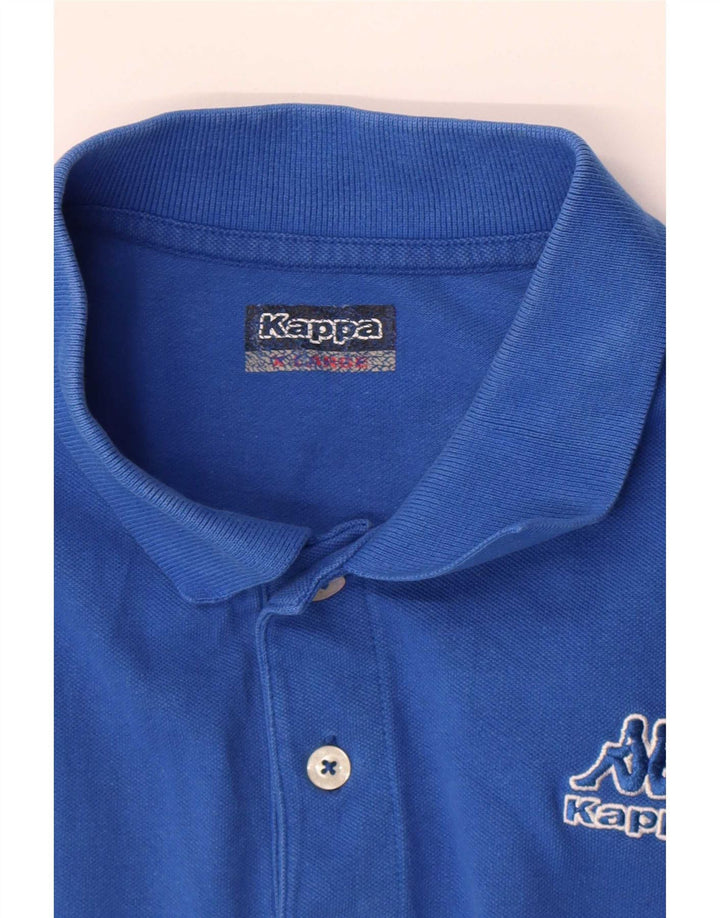 Męska koszulka polo Kappa XL niebieska