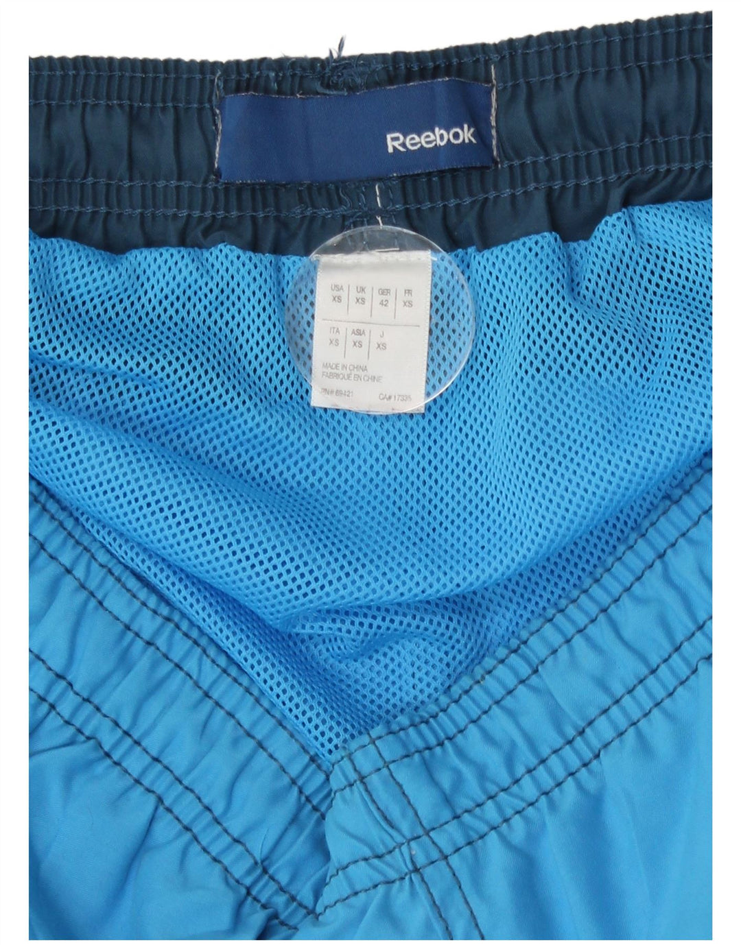 Męskie spodenki sportowe Reebok Graphic XS w kolorze niebieskim