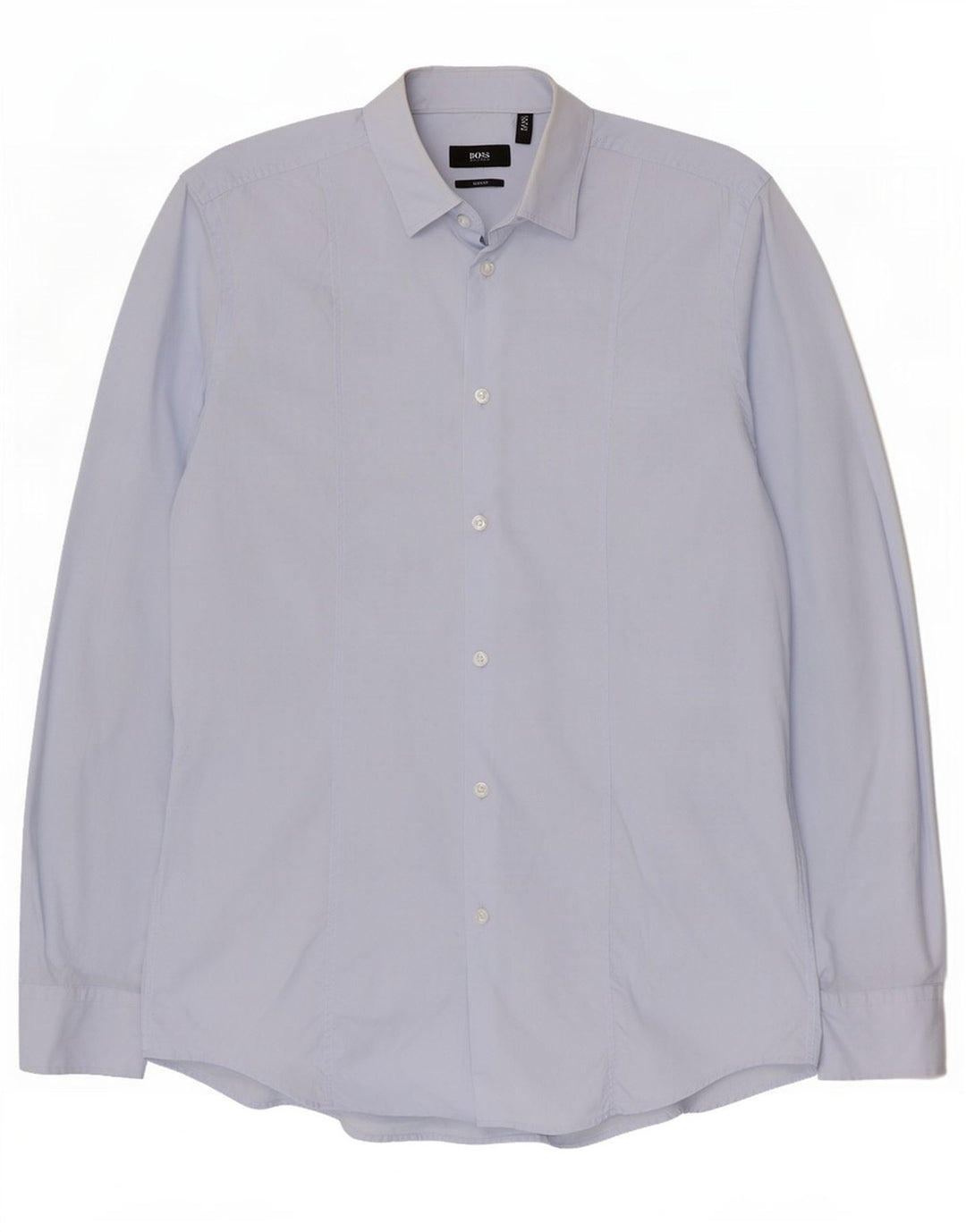 Koszula męska Hugo Boss Slim Fit, rozmiar 40 15 3/4, średnia niebieska bawełna