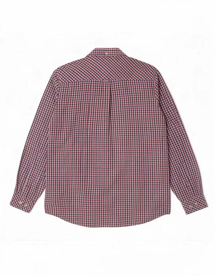 Męska koszula Ben Sherman Heritage, duża, bawełniana w czerwoną kratę