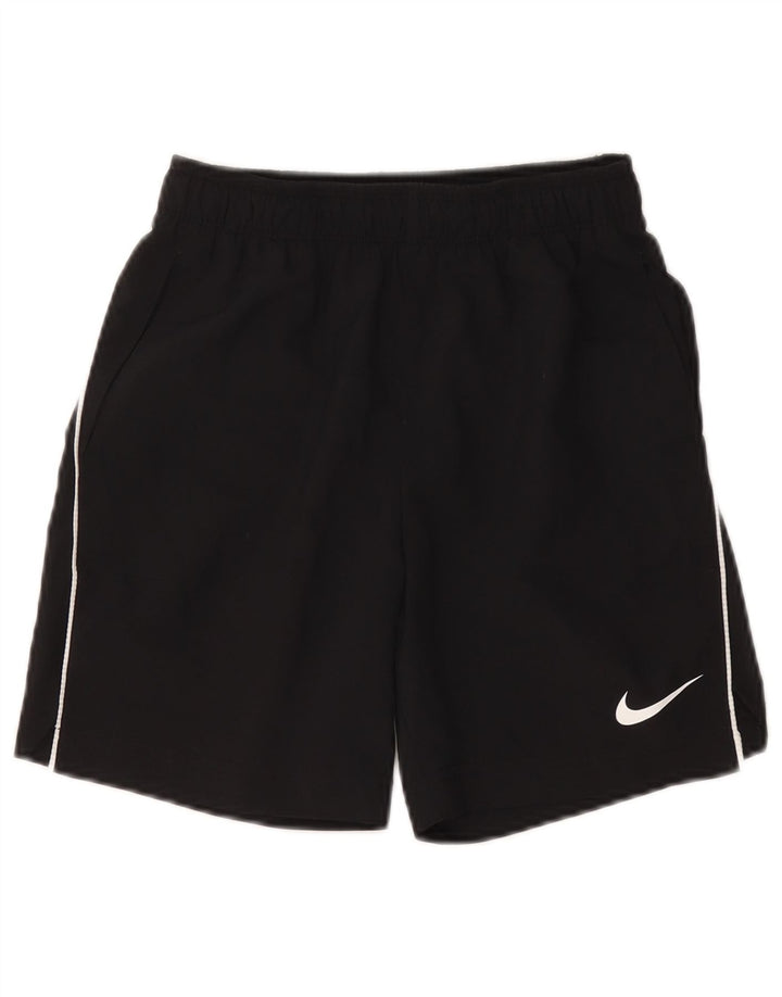 Chłopięce spodenki sportowe NIKE Dri Fit, 10-11 lat, średni czarny poliester