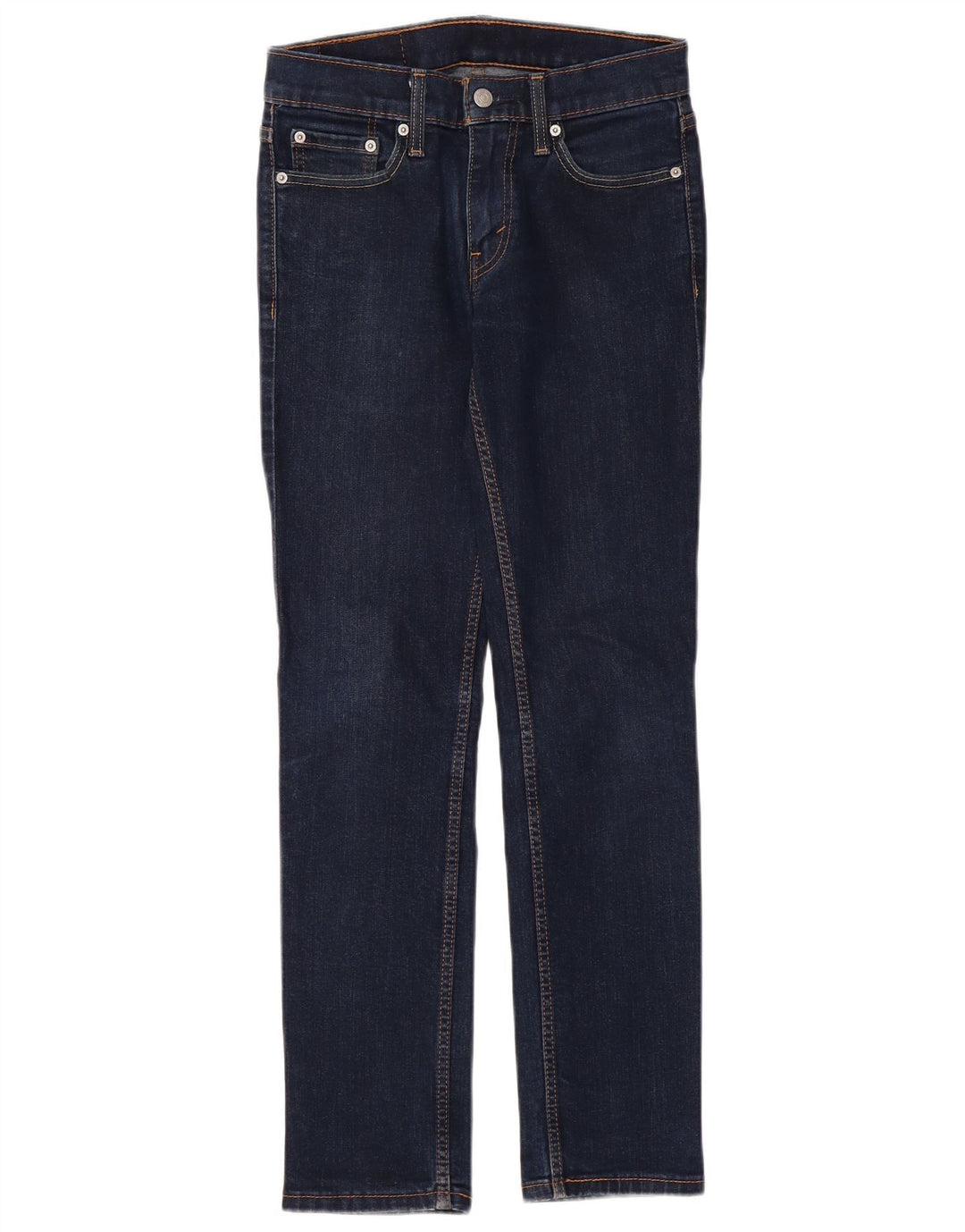 Damskie jeansy Levi's 511 Slim W28 L32 Granatowa bawełna