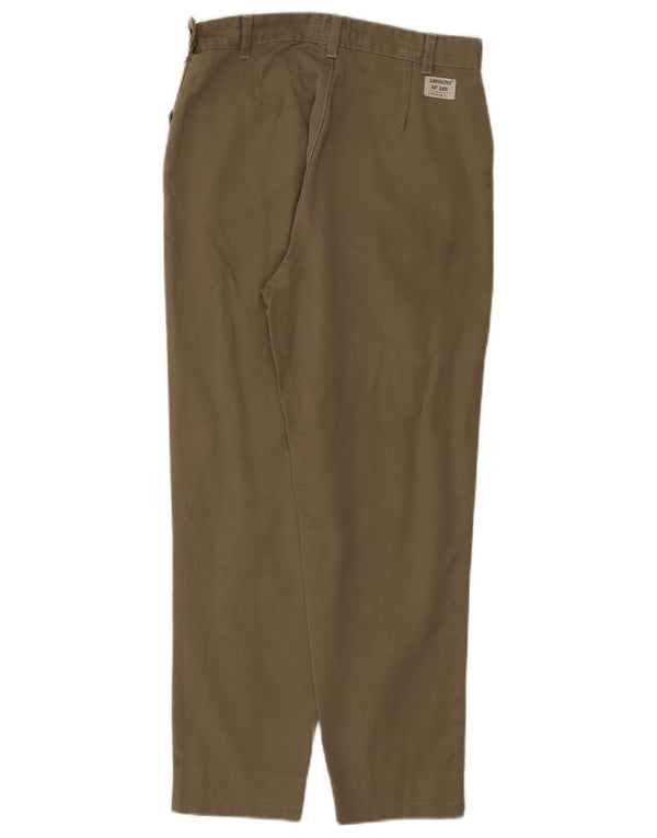 Damskie, zwężane spodnie Lee W29 L25, bawełna khaki