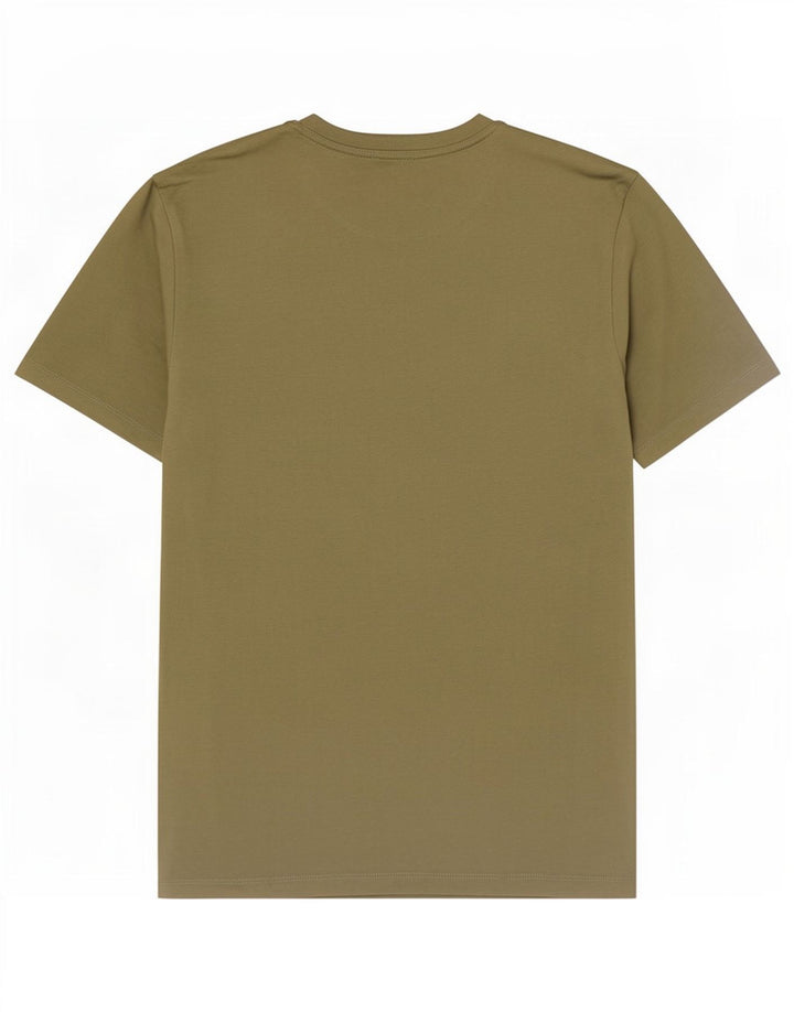 T-shirt męski Zara, średni khaki