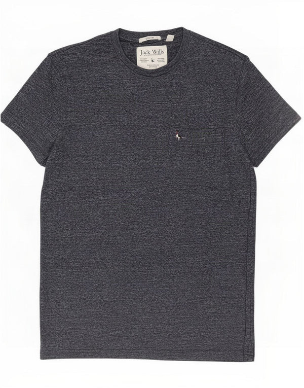 T-shirt męski Jack Wills Top XS granatowy nakrapiany bawełniany