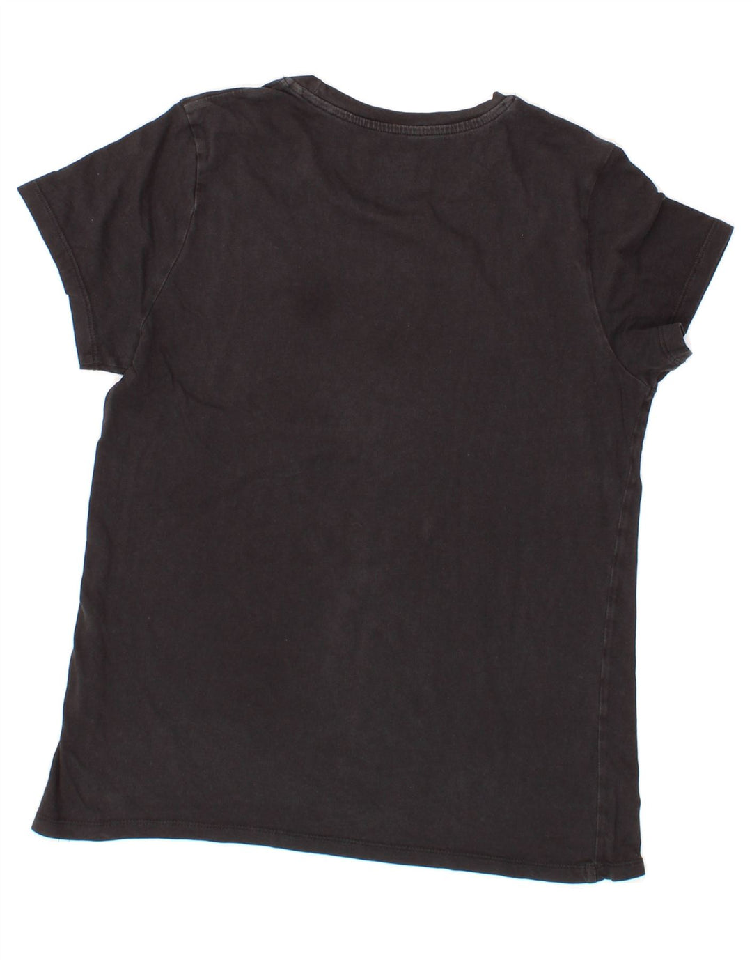 LEVI'S Womens Graphic T-Shirt Top UK 14 Medium Black Cotton Vintage Levi's and Second-Hand Levi's from Messina Hembry 