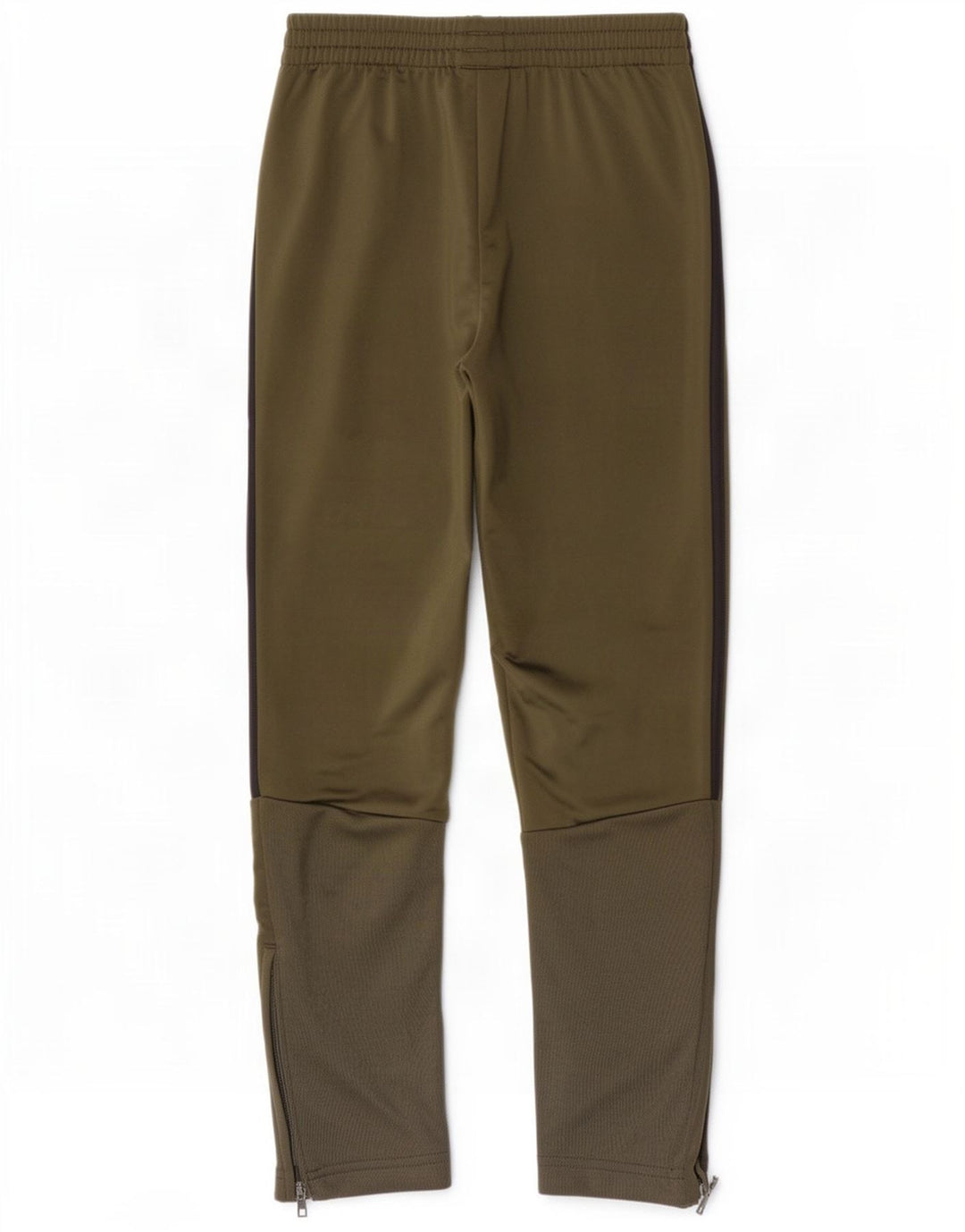 Chłopięce spodnie dresowe Adidas 11-12 lat, khaki, poliester