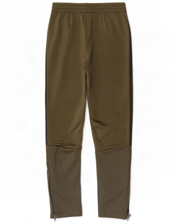 Chłopięce spodnie dresowe Adidas 11-12 lat, khaki, poliester