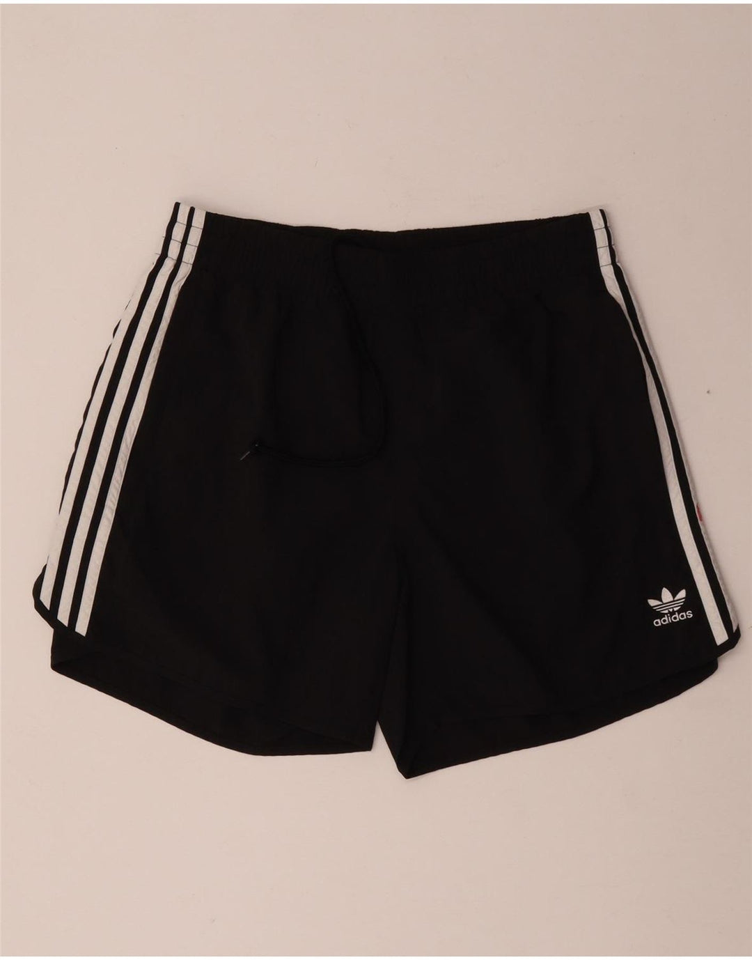 Męskie spodenki sportowe Adidas, średni czarny poliester