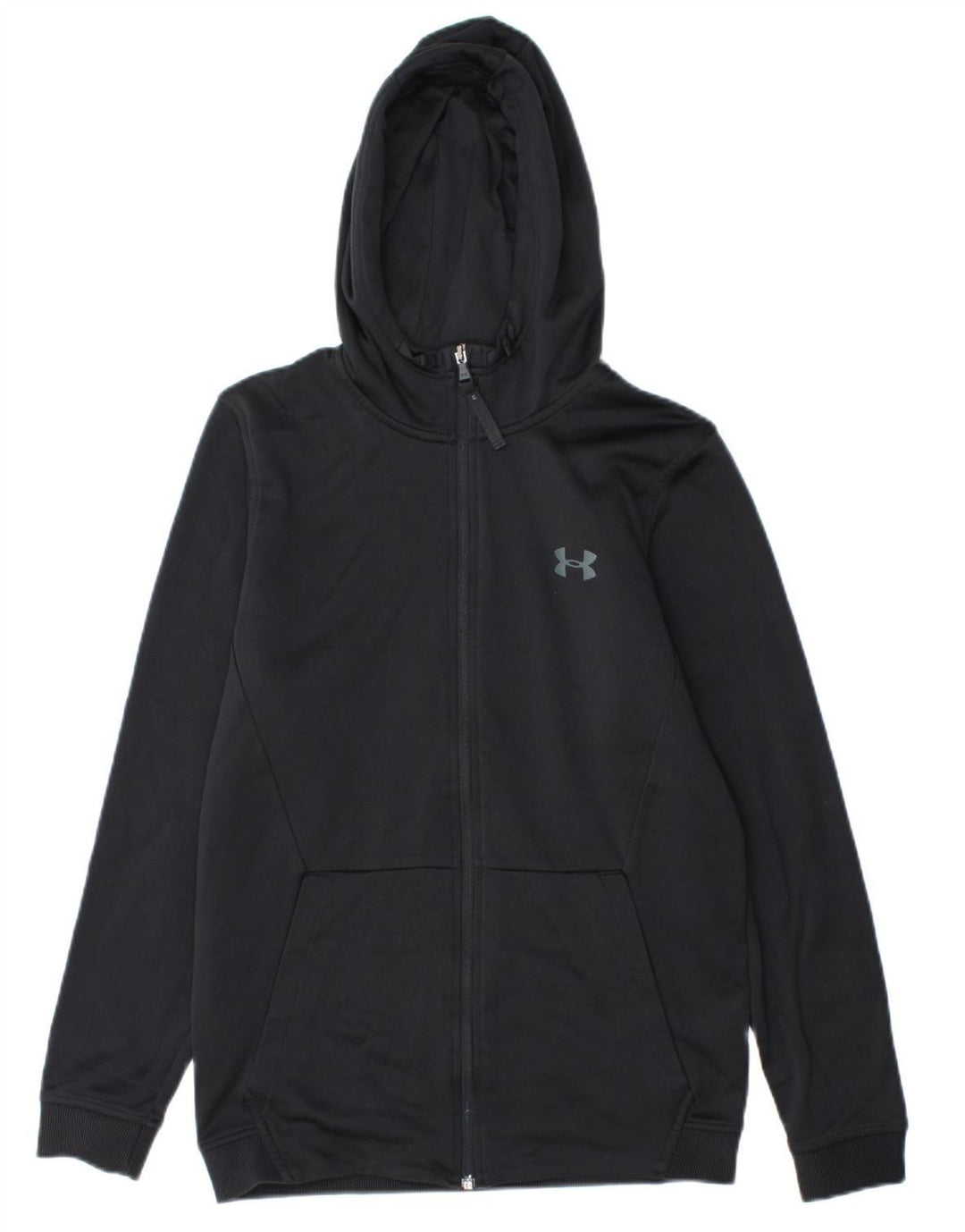 Męski sweter z kapturem i zamkiem UNDER ARMOUR Cold Gear, mały, czarny