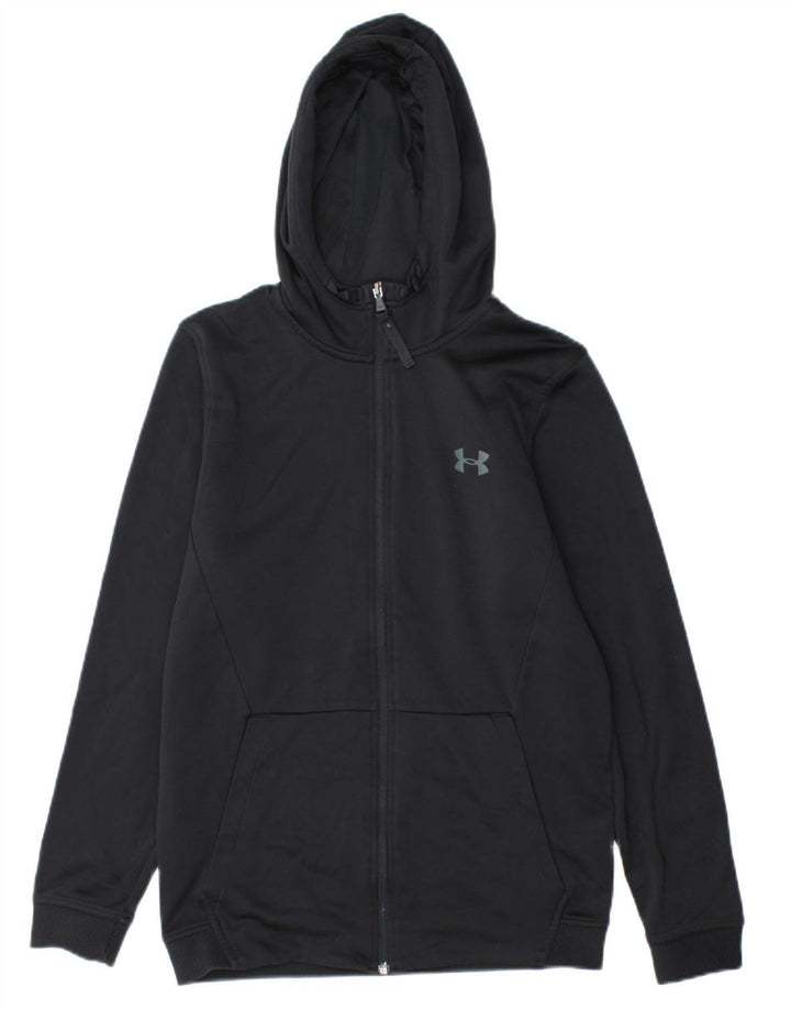 Męski sweter z kapturem i zamkiem UNDER ARMOUR Cold Gear, mały, czarny