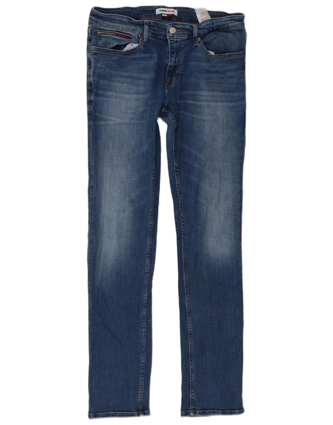 Męskie jeansy slim fit Tommy Hilfiger W34 L34 Niebieskie bawełniane