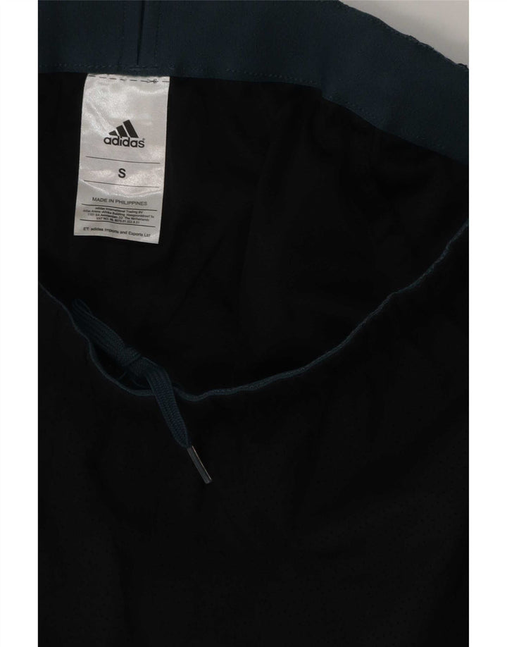 Damskie spodenki sportowe Adidas UK 10, małe, czarne, poliestrowe