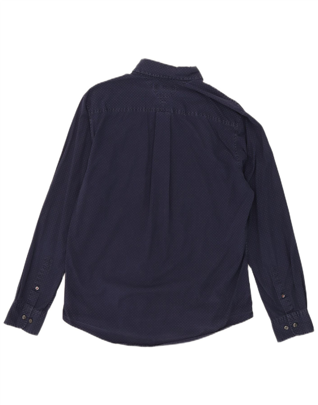 Koszula męska Tommy Hilfiger, średnia, granatowa, bawełniana w cętki