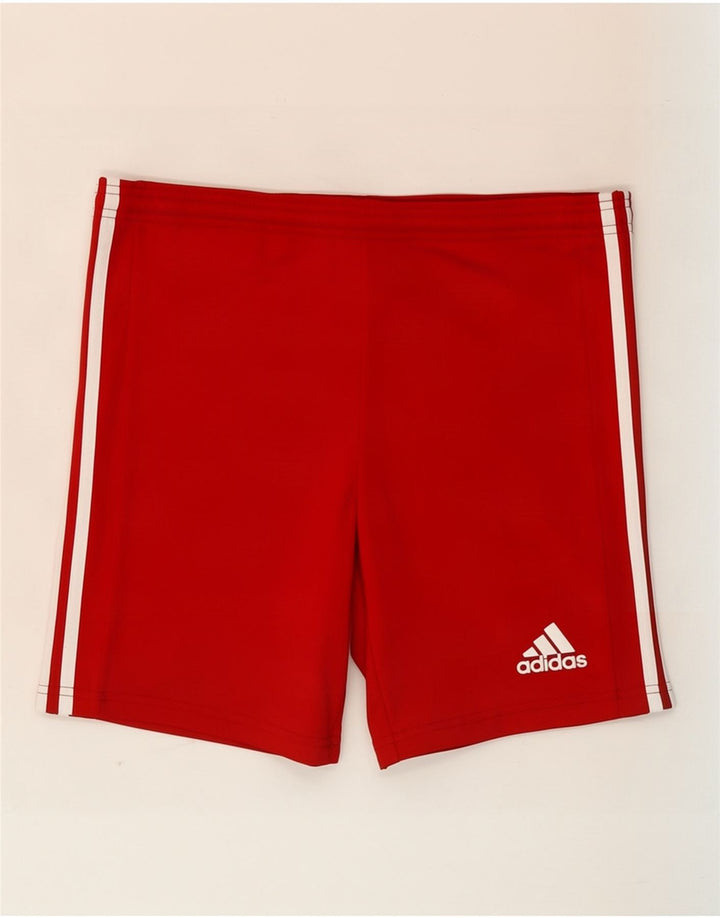 Chłopięce spodenki sportowe Adidas 13-14 lat, czerwony poliester