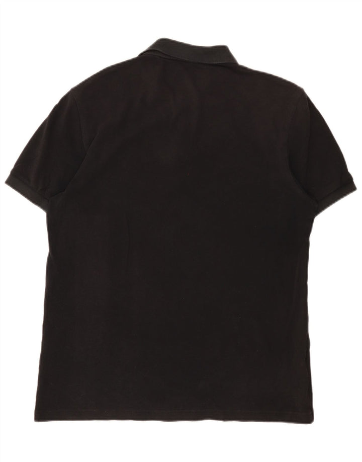 Męska koszulka polo Fred Perry, średnia czarna, bawełniana