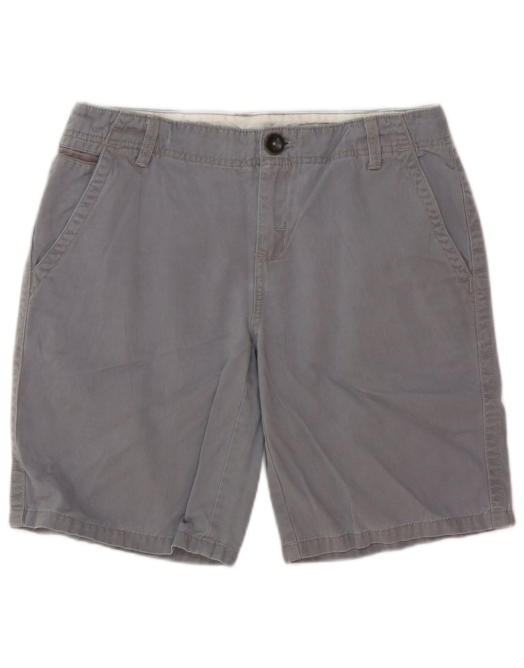 Damskie spodenki Chino Eddie Bauer US 8 Medium W30 Szara bawełna