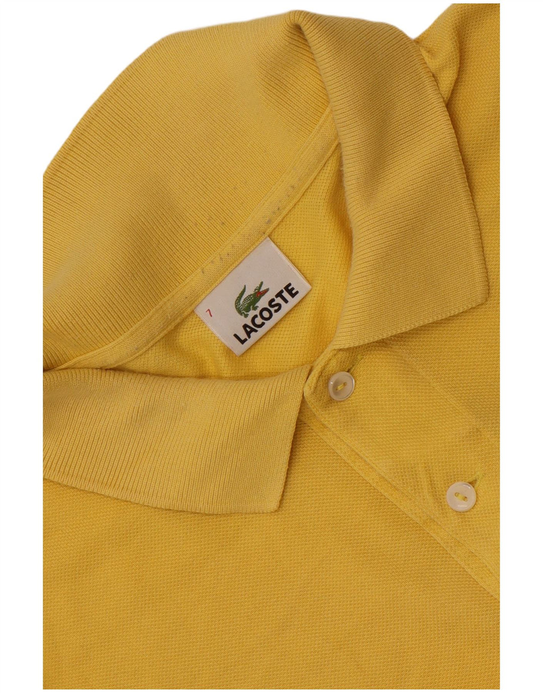 Męska koszulka polo Lacoste, rozmiar 7, 2XL, żółta