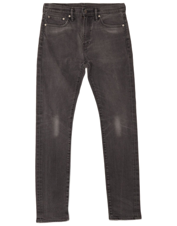 Męskie jeansy obcisłe LEVI'S 510 W32 L34 Szara bawełna