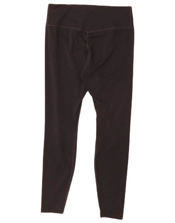 Damskie legginsy Nike Dri Fit UK 12, średnie czarne