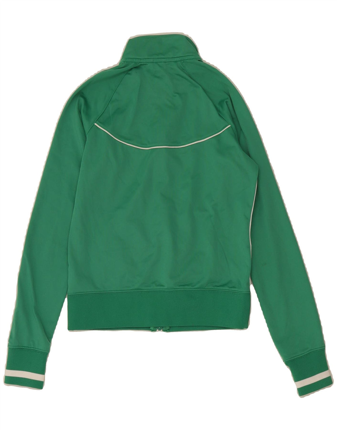 ADIDAS Womens Tracksuit Top Jacket UK 8/10 Small Green Polyester Vintage Adidas and Second-Hand Adidas from Messina Hembry 