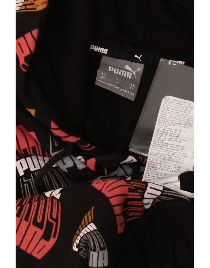 Męski sweter z kapturem i grafiką PUMA XS, wielobarwny, bawełniany