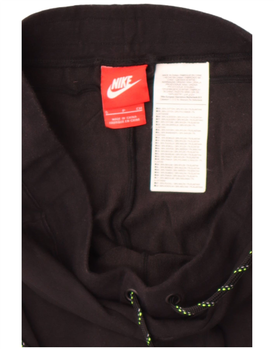 Legginsy damskie Nike UK 10, małe, czarne, bawełniane