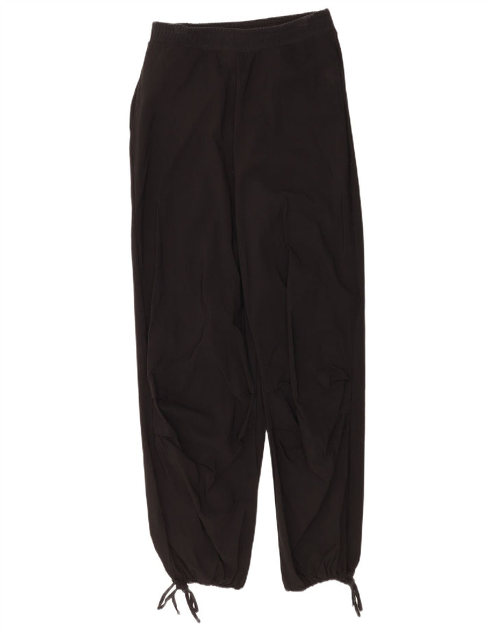 Spodnie damskie Zara Joggers Chino Medium W28 L32 Czarna wiskoza