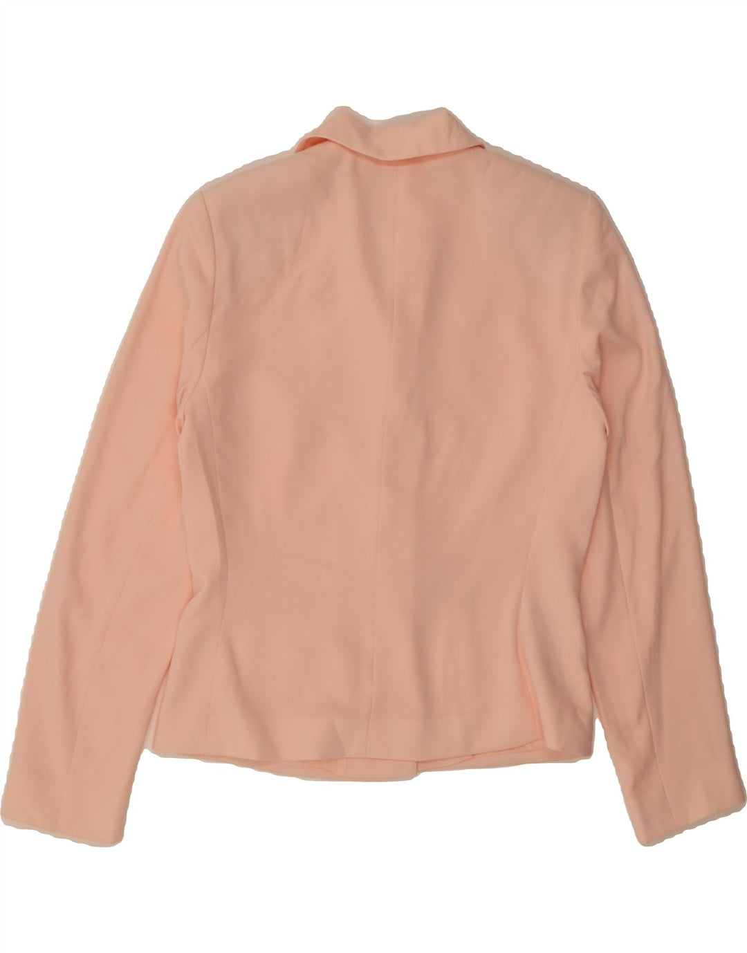 LAURA ASHLEY Womens Open Blazer Jacket UK 10 Small  Pink Polyester Vintage Laura Ashley and Second-Hand Laura Ashley from Messina Hembry 