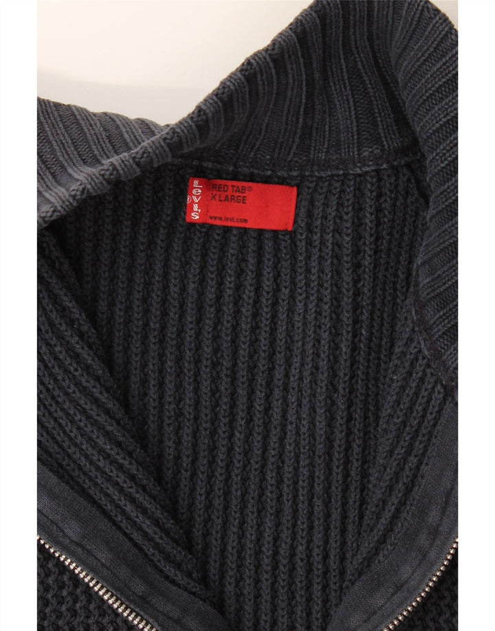 Męski sweter rozpinany Levi's XL granatowy