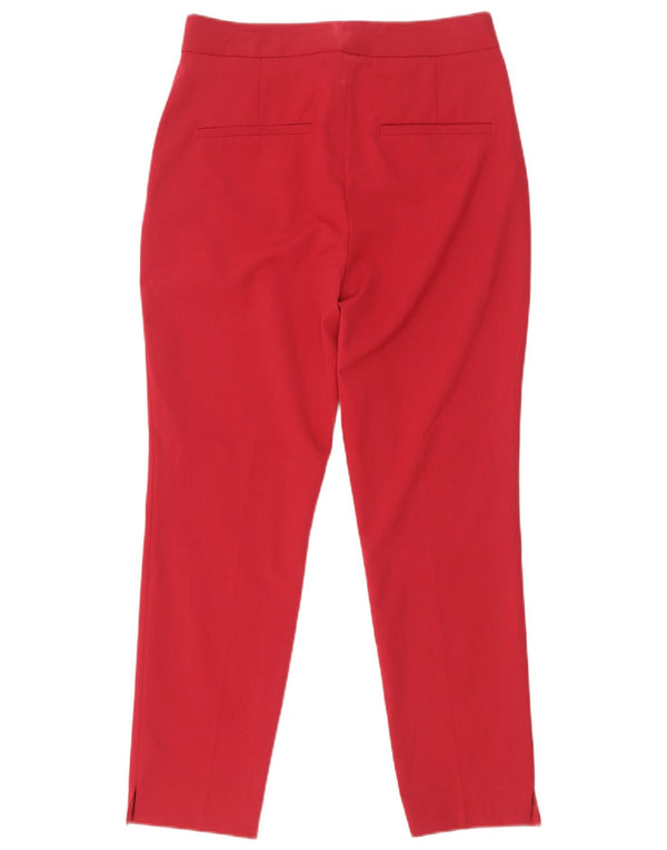 Spodnie damskie Zara Slim Chino EU 36 XS W26 L26 Czerwony poliester