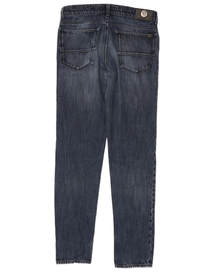 Męskie jeansy slim fit Trussardi W32 L34 Niebieskie bawełniane
