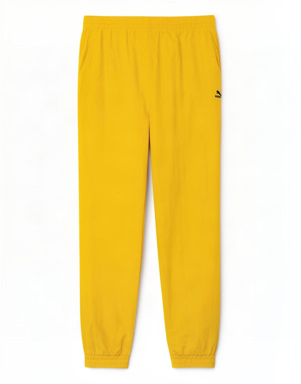 Męskie spodnie dresowe Puma Joggers XL Żółty poliamid