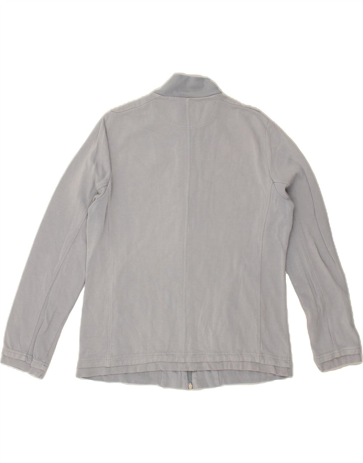 CHAMPION Womens Easy Fit Tracksuit Top Jacket UK 16 Large Grey Cotton Vintage Champion and Second-Hand Champion from Messina Hembry 
