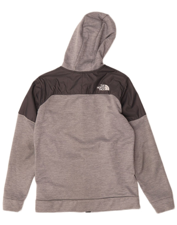 Chłopięcy sweter The North Face z kapturem i zamkiem, 15-16 lat, 2XL, szary, blok kolorów