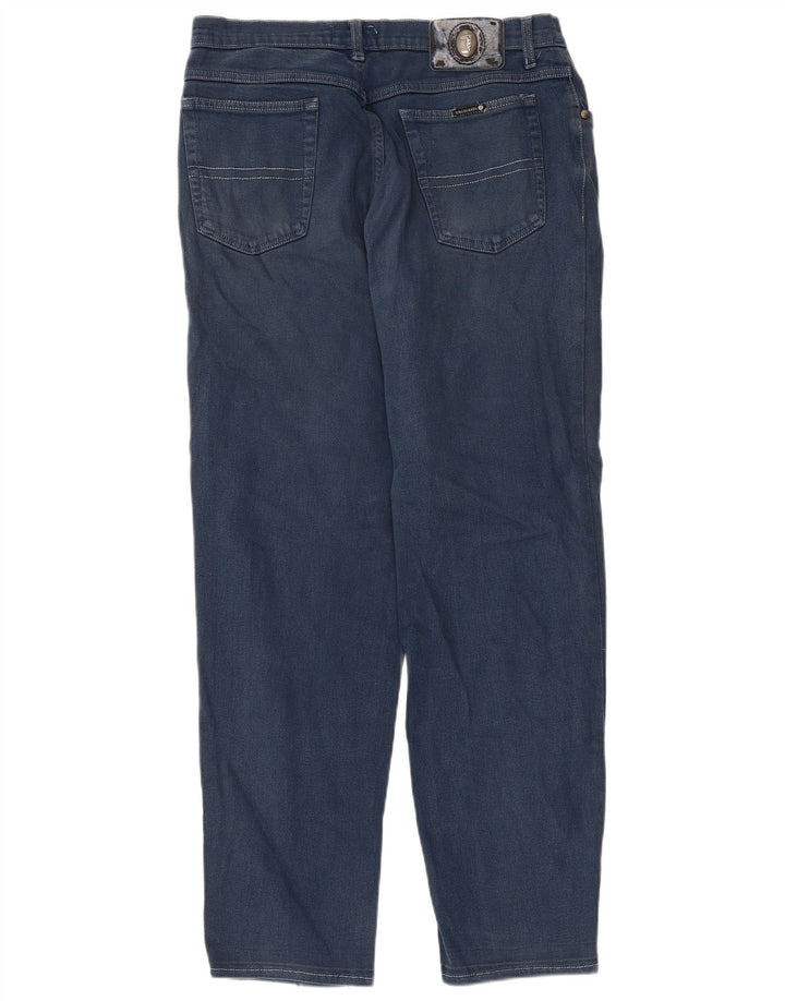 Damskie jeansy zwężane Trussardi IT 46 Large W32 L28 Niebieskie