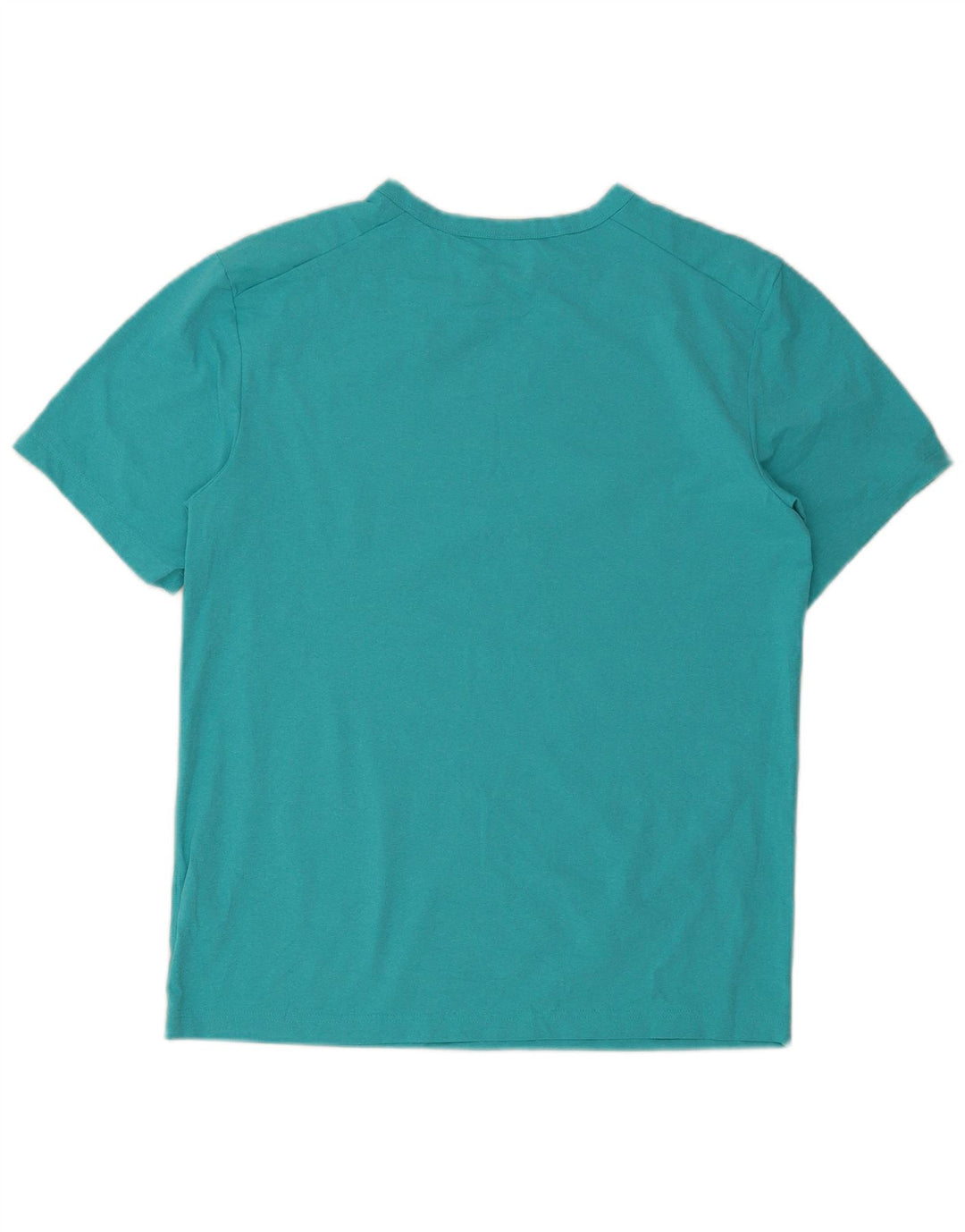 Męski T-shirt Nike Dri Fit Top, średni turkusowy poliester