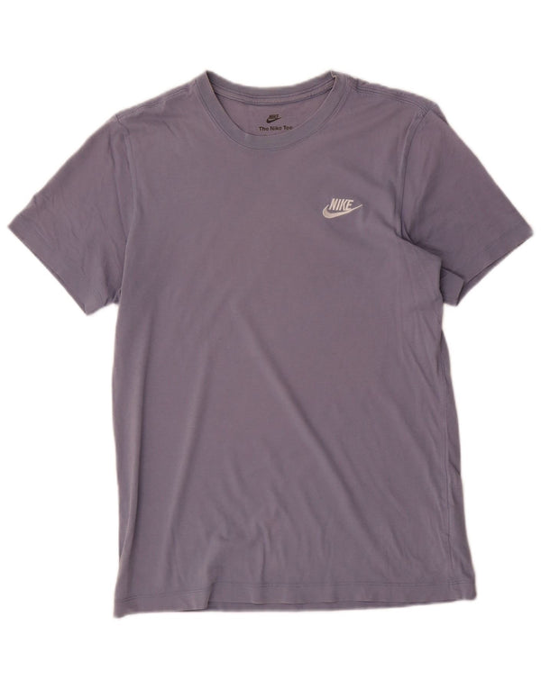 T-shirt damski Nike Top UK 10, mały, fioletowy, bawełniany
