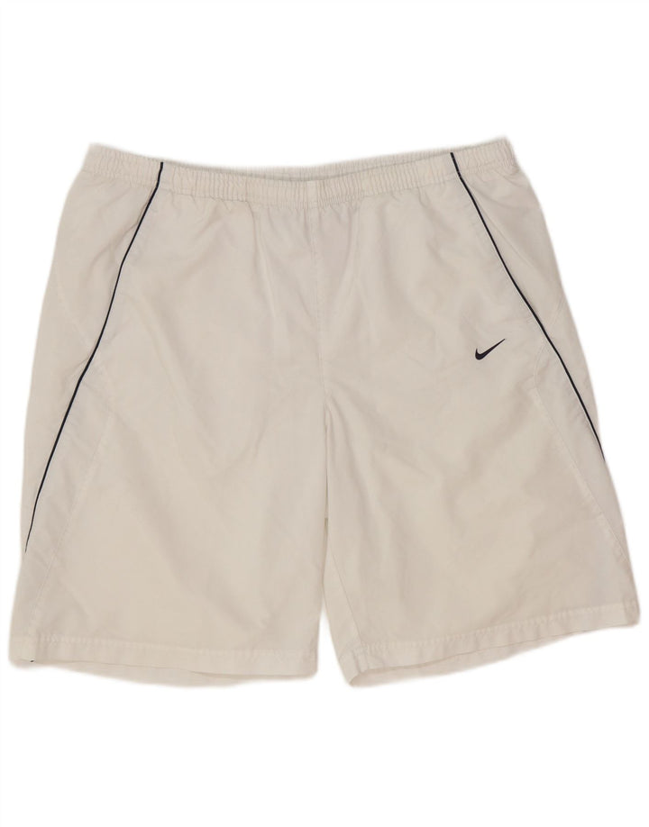 Męskie spodenki sportowe Nike XL, biały, poliester