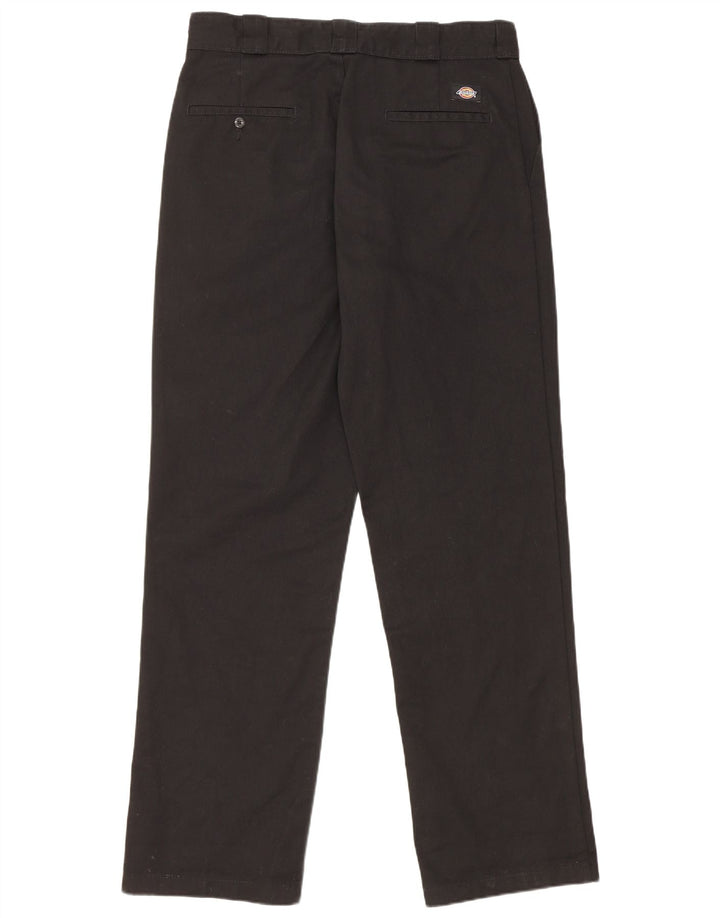 Męskie proste spodnie chino Dickies W34 L34 Czarny poliester